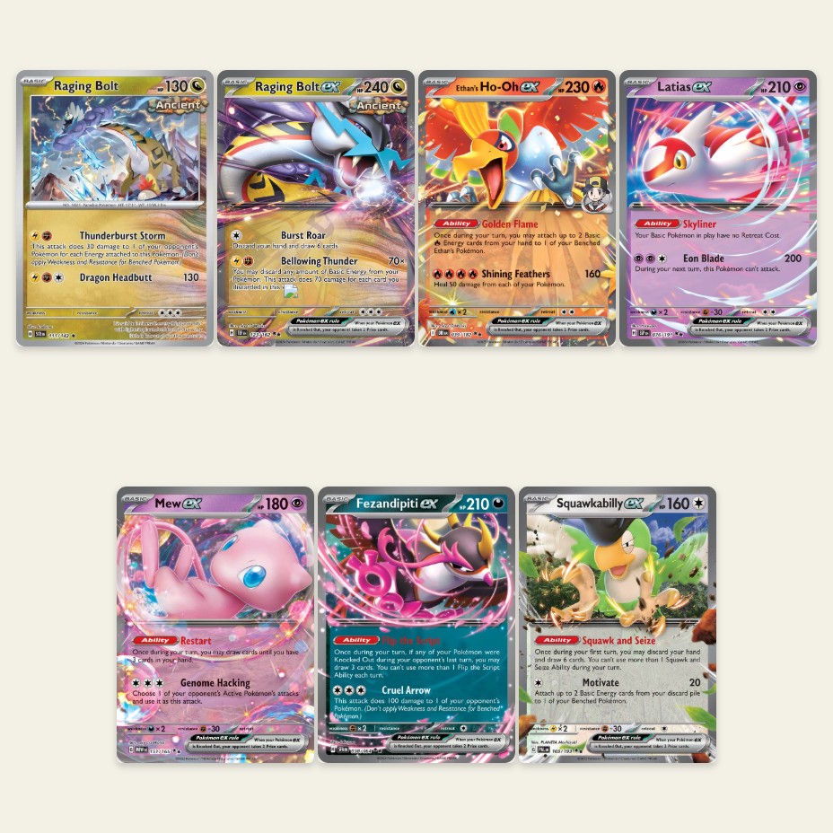 Is Raging Bolt better with Ho-Oh ex and Yanmega ex?